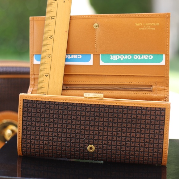 Ted Lapidus Vintage Handbag and Wallet - Picture 6 of 7